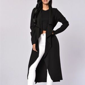 FASHION NOVA - Business Casual Coat Blazer - Black